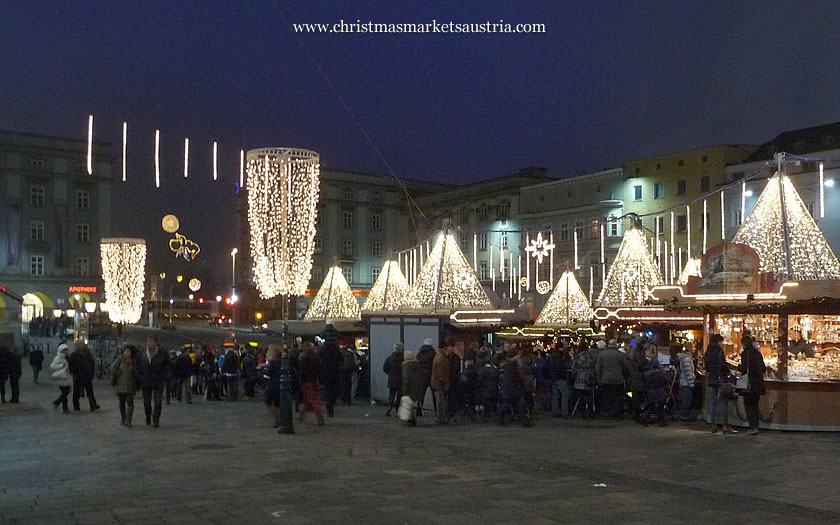 Christmas market in Linz